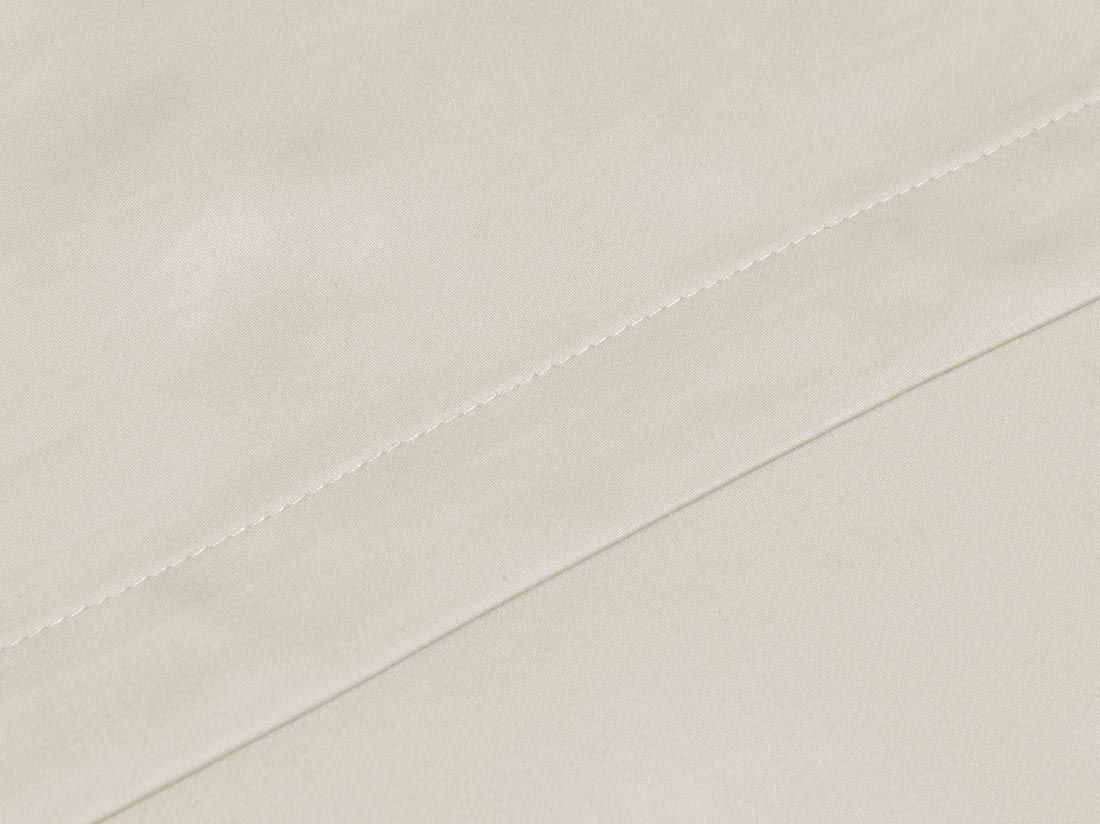 Bettlaken Baumwollsatin Sandy Grey