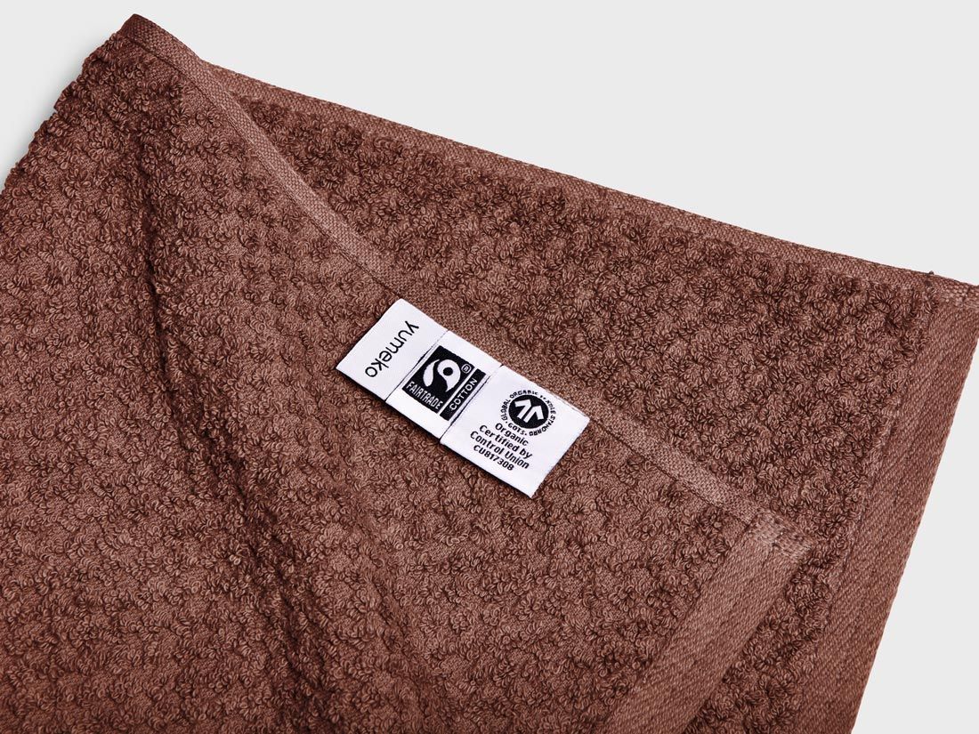 Gästhanddukar dots mud rose 30x50 - 4 stycken