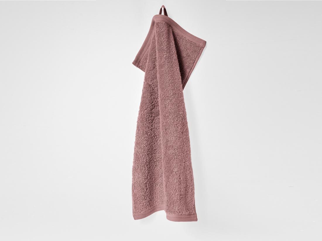 Serviettes invités éponge rose blush 30x50 - 4 pcs