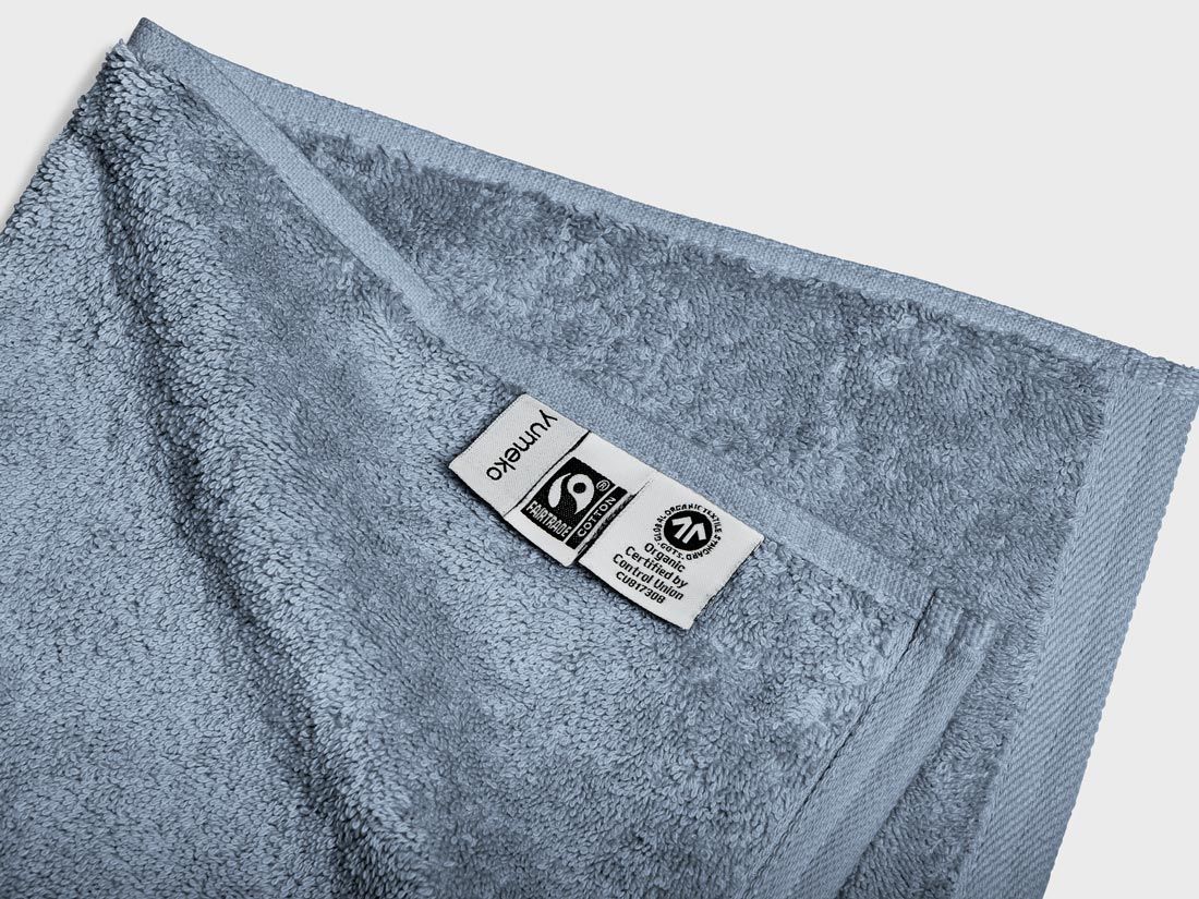 Gästhanddukar terry faded blue 30x50 - 4 stycken