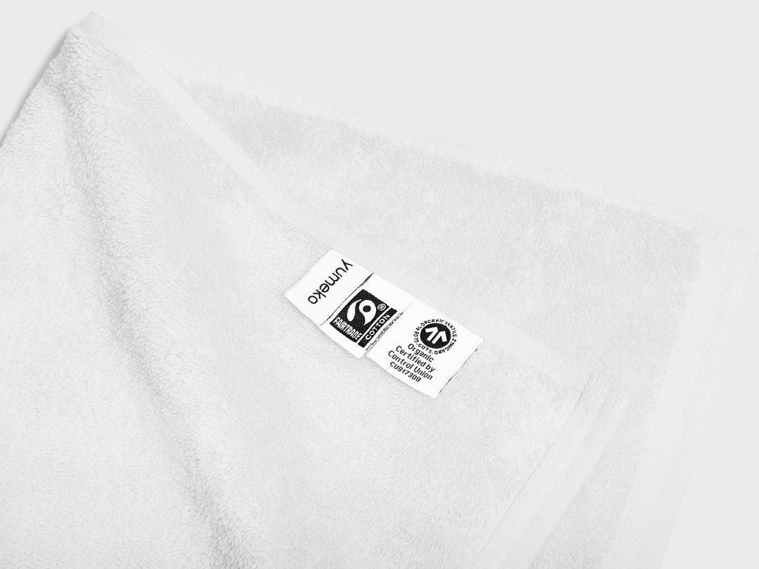 Gæstehåndklæder terry Pure White 30x50 – 4 stk.