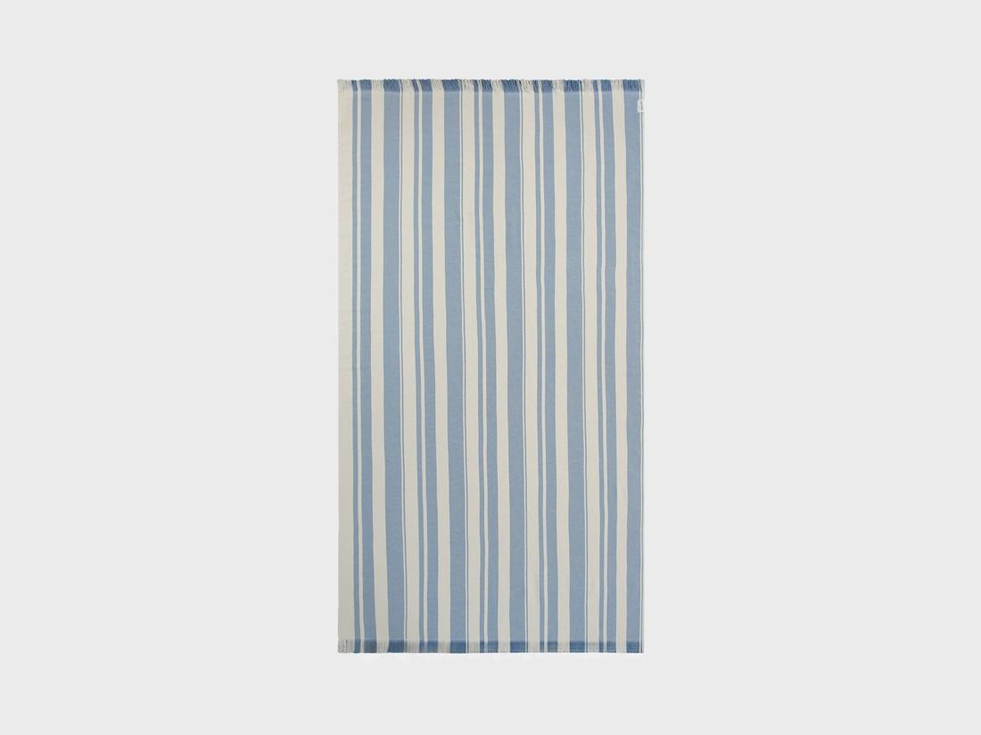 Hamamhandduk faded blue stripe 100x180 - 1 st.