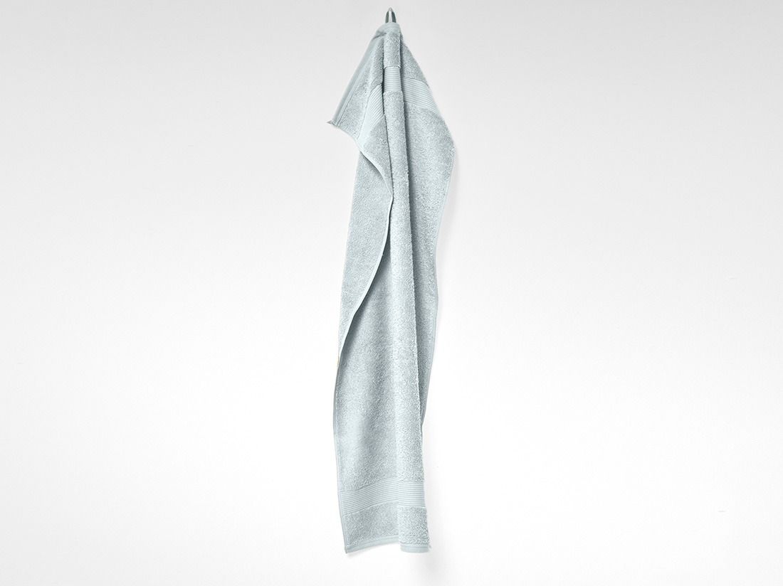 Håndklæder terry bubble blue 50x100