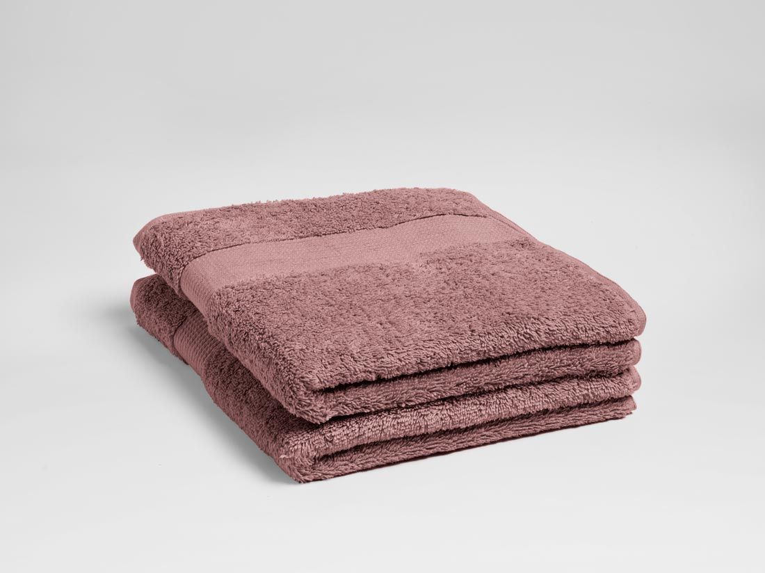 Håndklæder terry blush rose 50x100