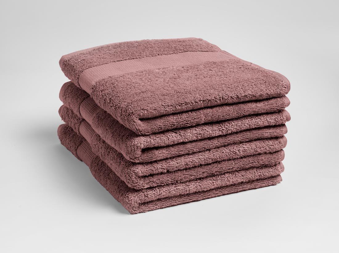 Håndklæder terry blush rose 50x100