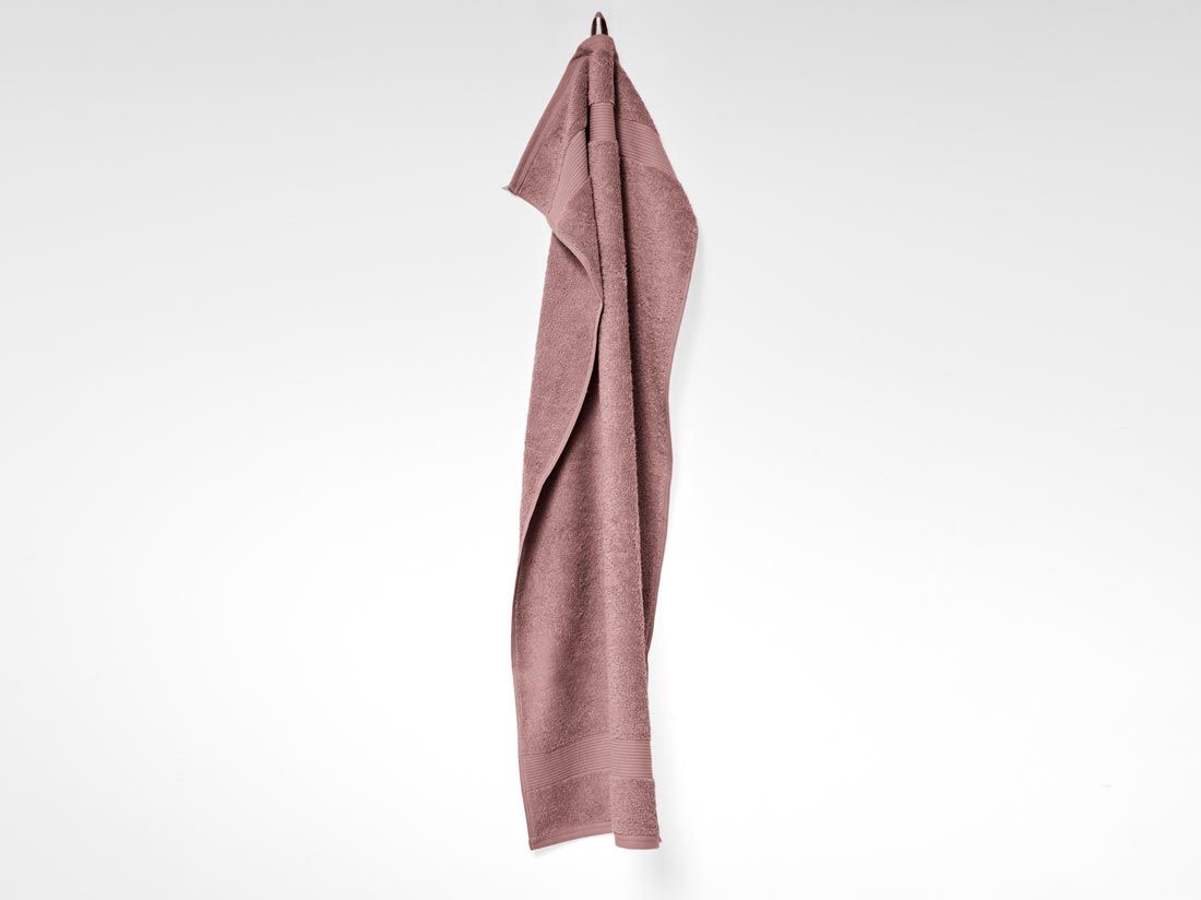 Håndklæder terry blush rose 50x100