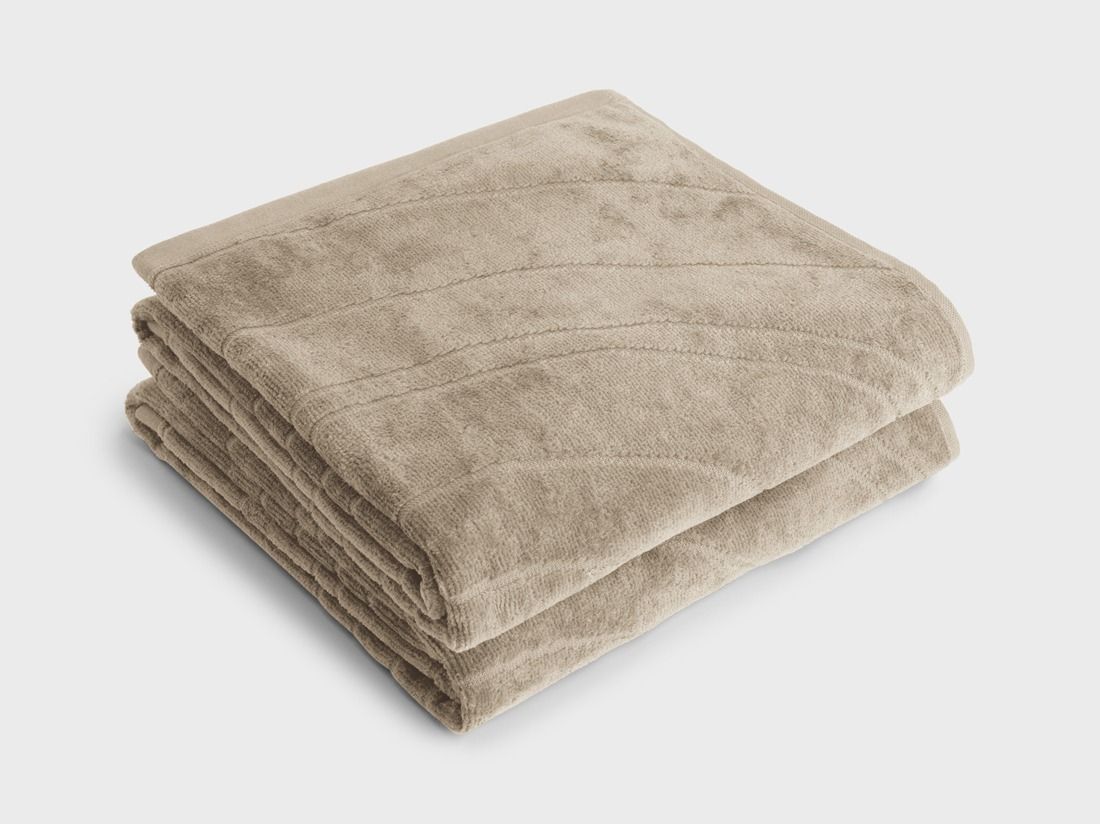 Handdukar velour classic taupe 50x100