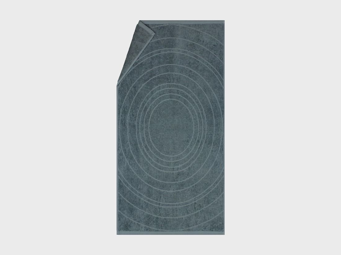 Håndklæder velour pebble blue 50x100