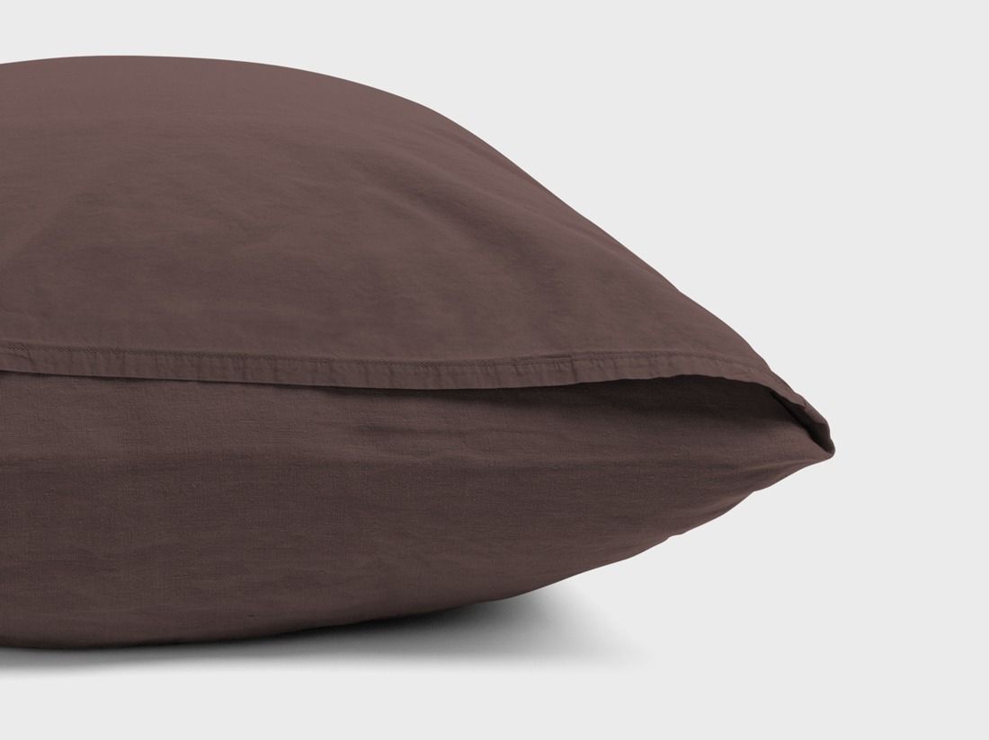 Hanf-Baumwoll-Bettwäsche Roasted Brown