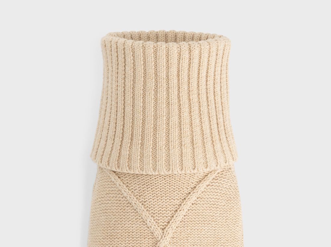 XL-Wärmflaschenbezug Baumwolle Oat Melange 78x12