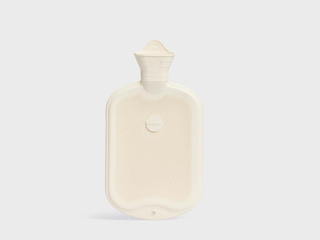 Warmwaterkruik natuurlatex warm white