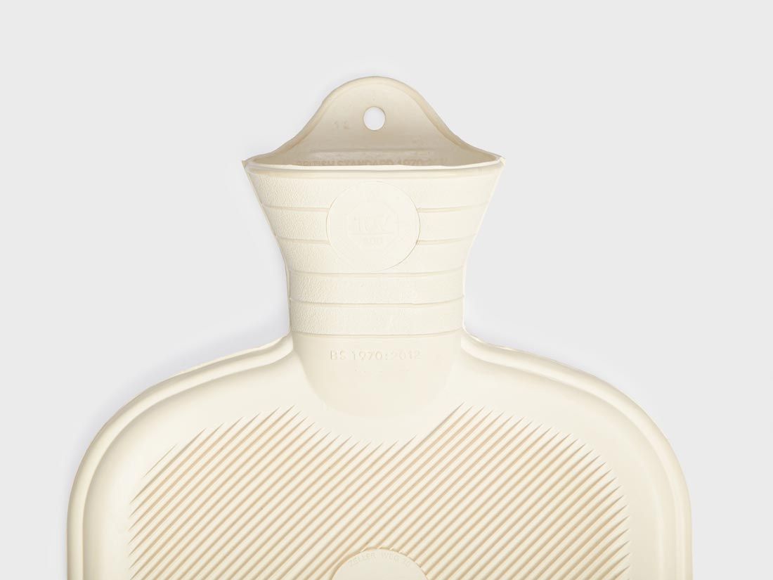 Wärmflasche Naturlatex Warm White