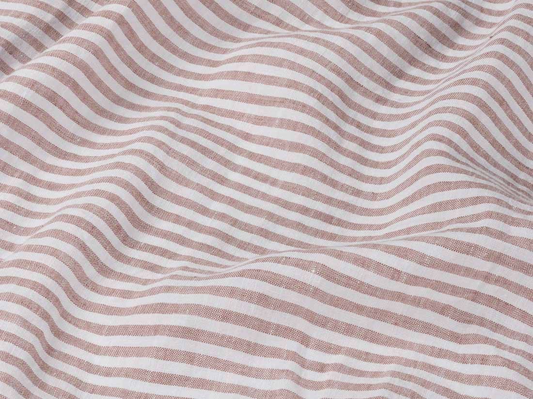 Kimono jasje gewassen linnen rose stripe