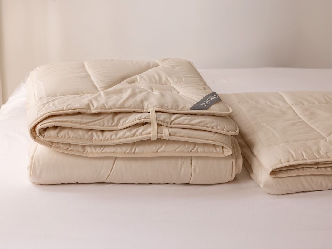 Couette en laine tempérée