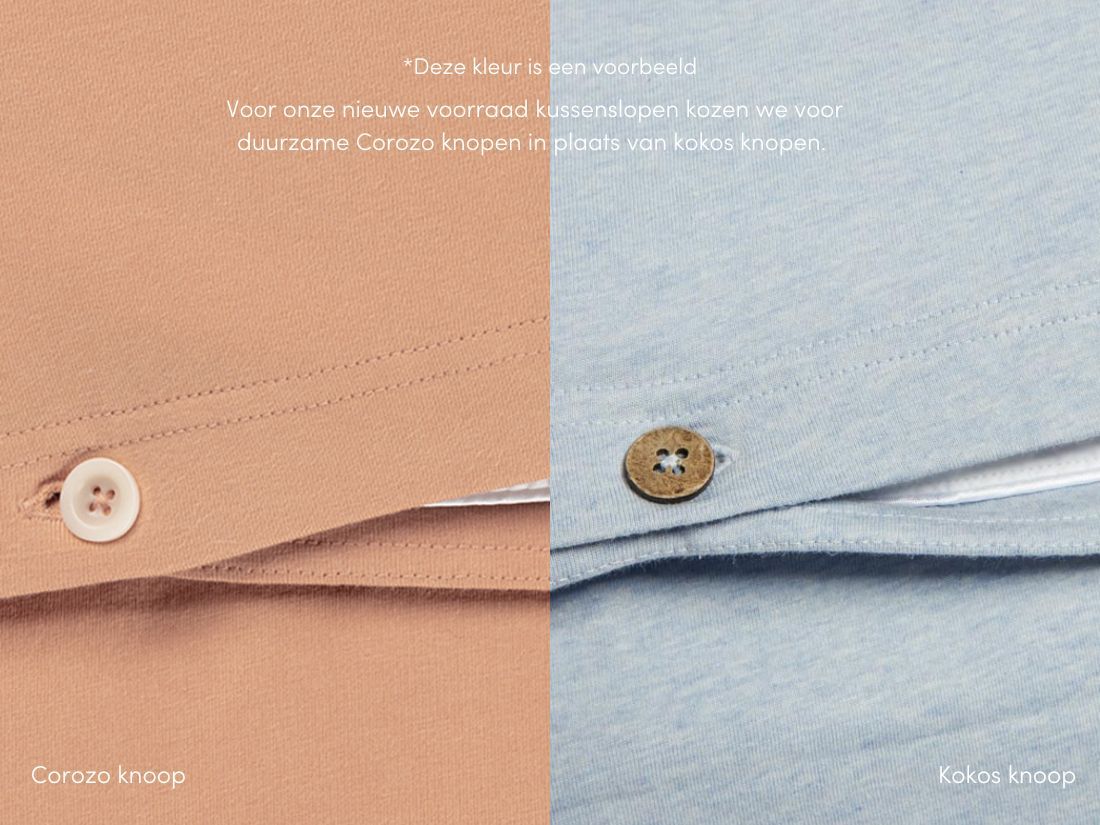 Kussensloop jersey white grey