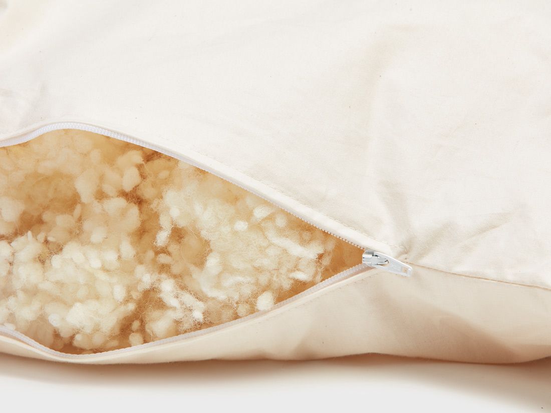 Oreiller laine 65x65 medium