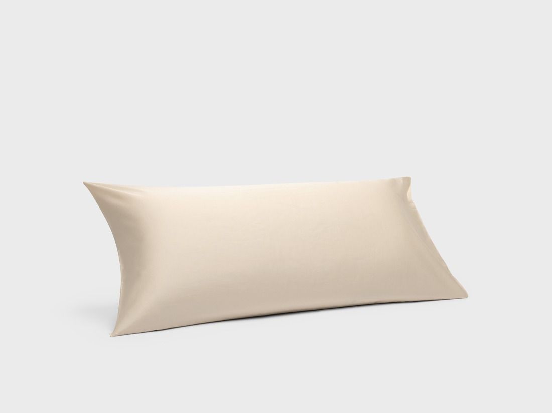 Örngott bomullssatin almond milk