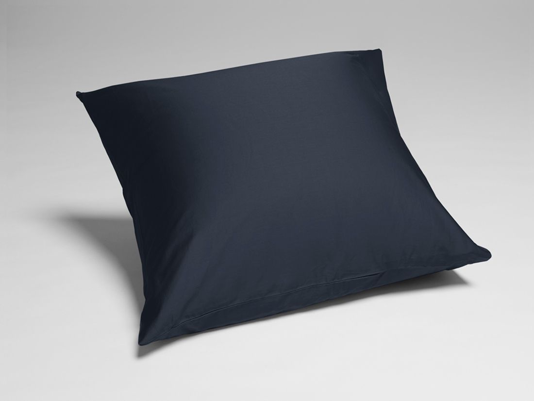 Kissenbezug Baumwollsatin Blueberry