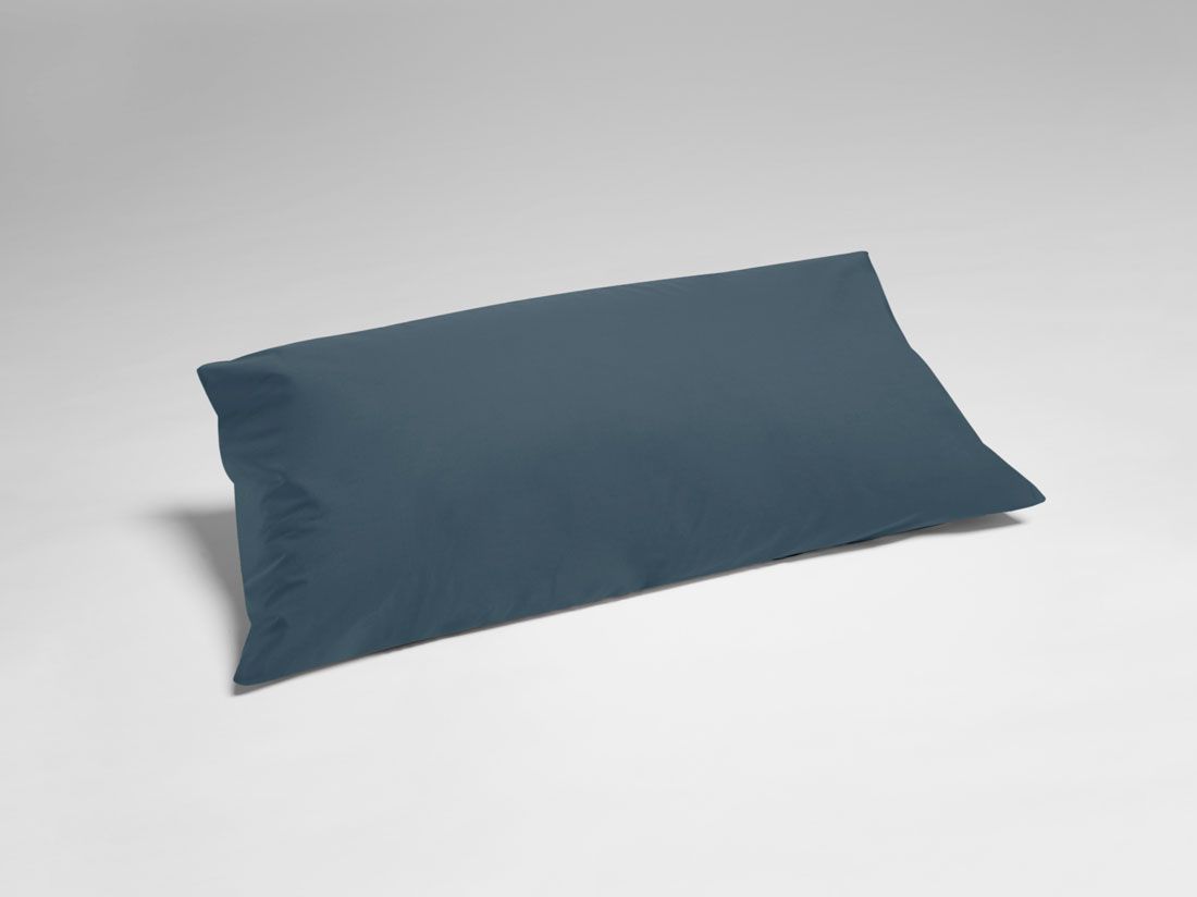 Kissenbezug Perkal-Baumwolle Blue