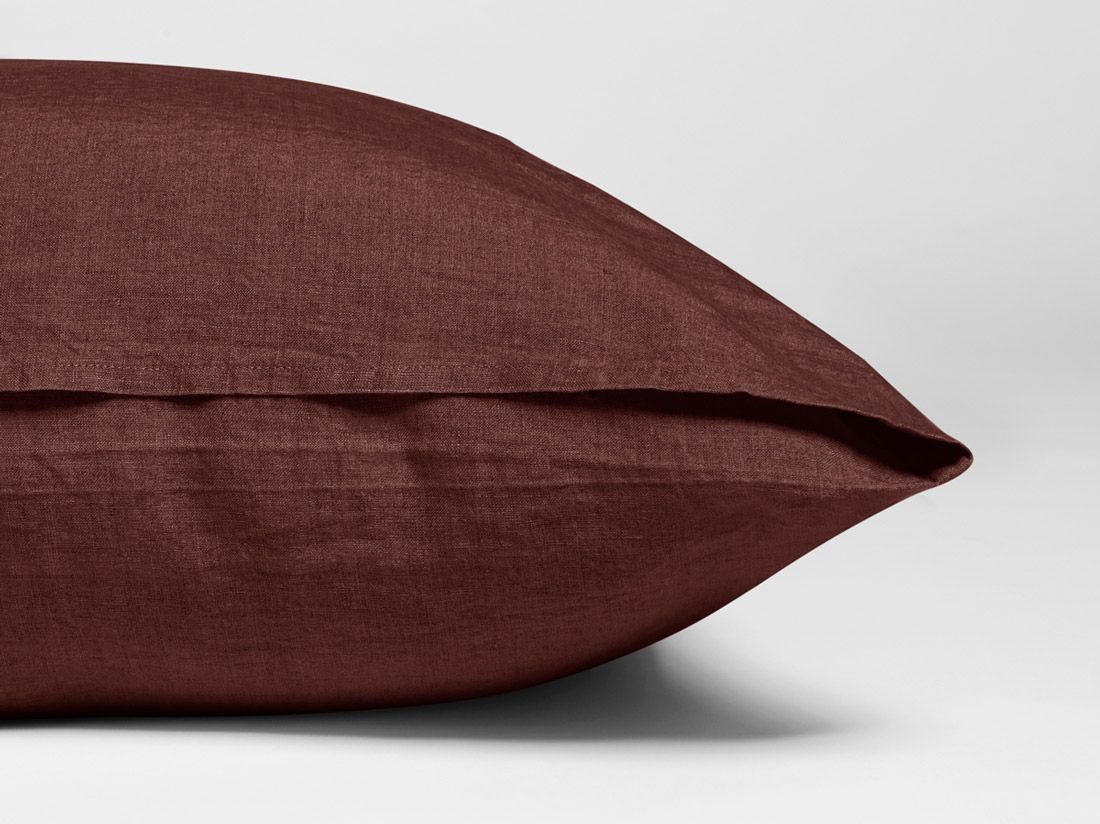 Leinen-Bettwäsche Rosewood