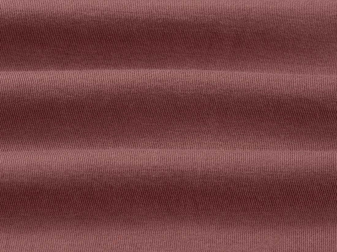 Chemise de pyjama en jersey pour femme rose du soir