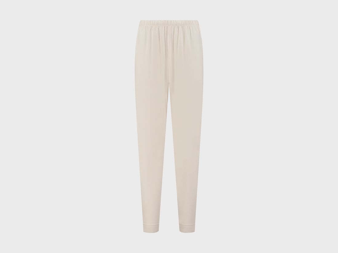 Pyjamasset dam i jersey sunrise white