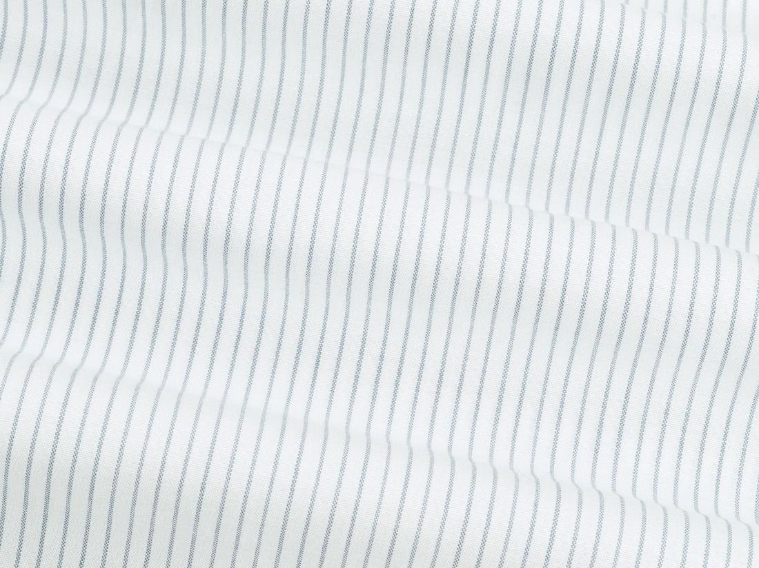 Pyjamasbyxor herr bomull TENCEL™ white/blue stripe