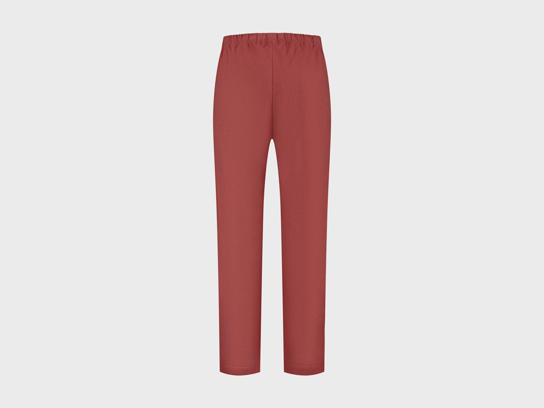 Pyjamahose Herren Flanell Red Velvet