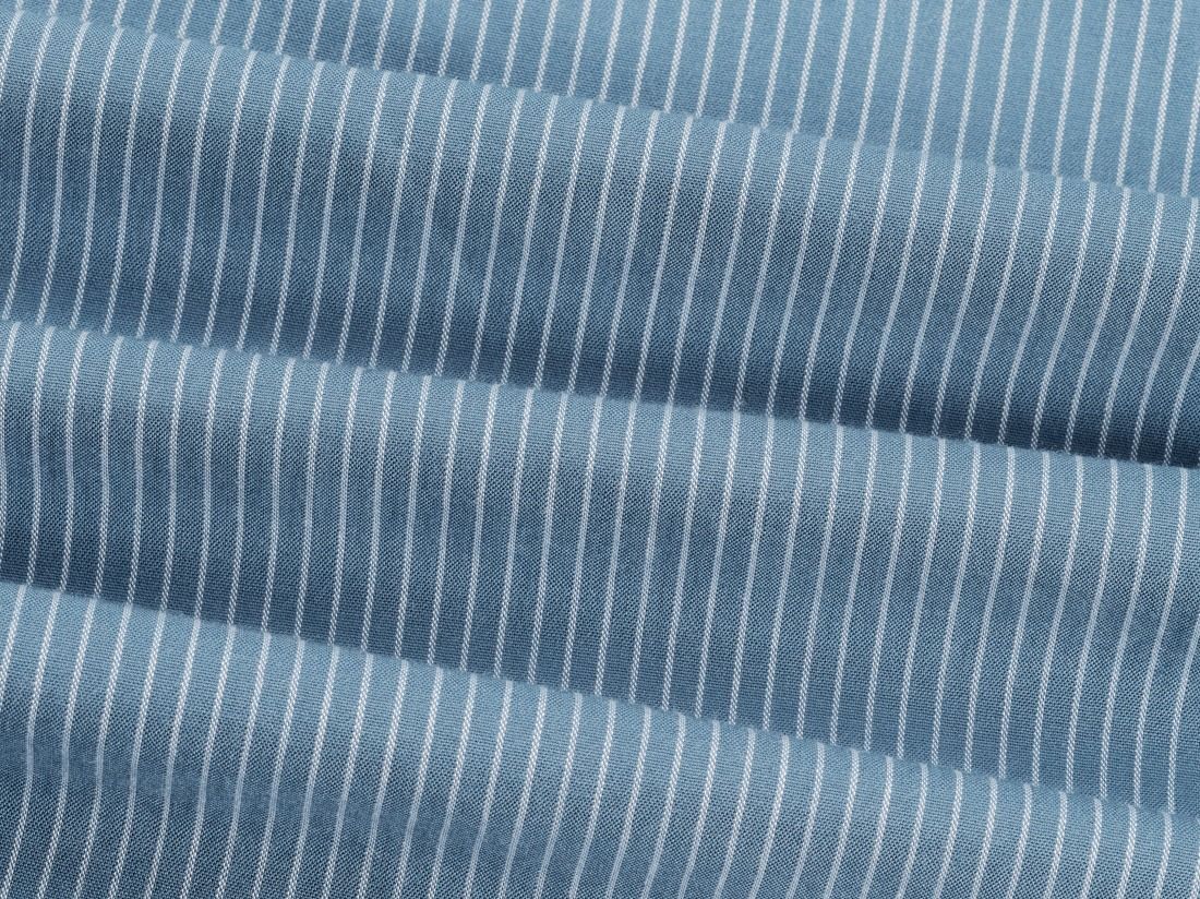 Pyjamahose Unisex TENCEL™ Blue/White Stripe