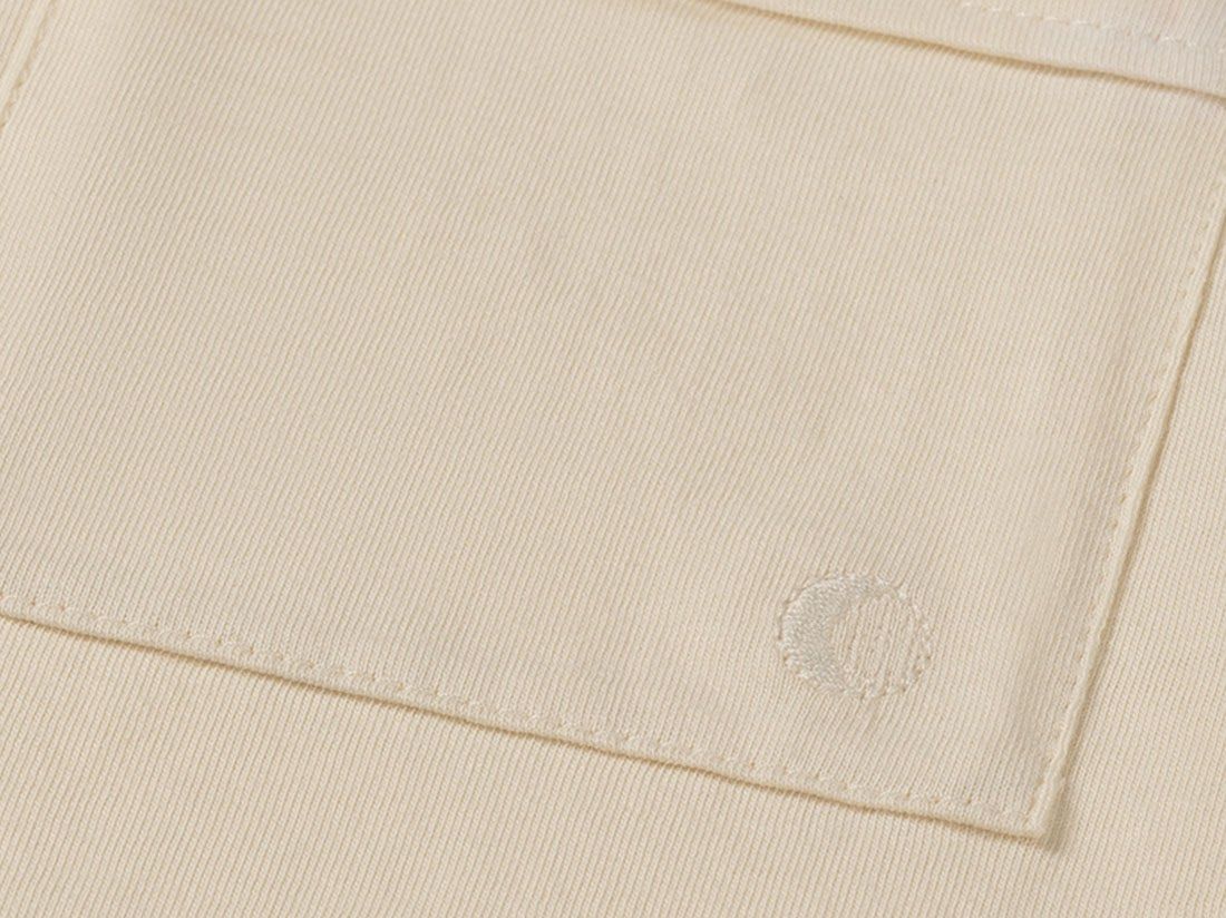 Pyjama-T-Shirt Damen Jersey Sunrise White