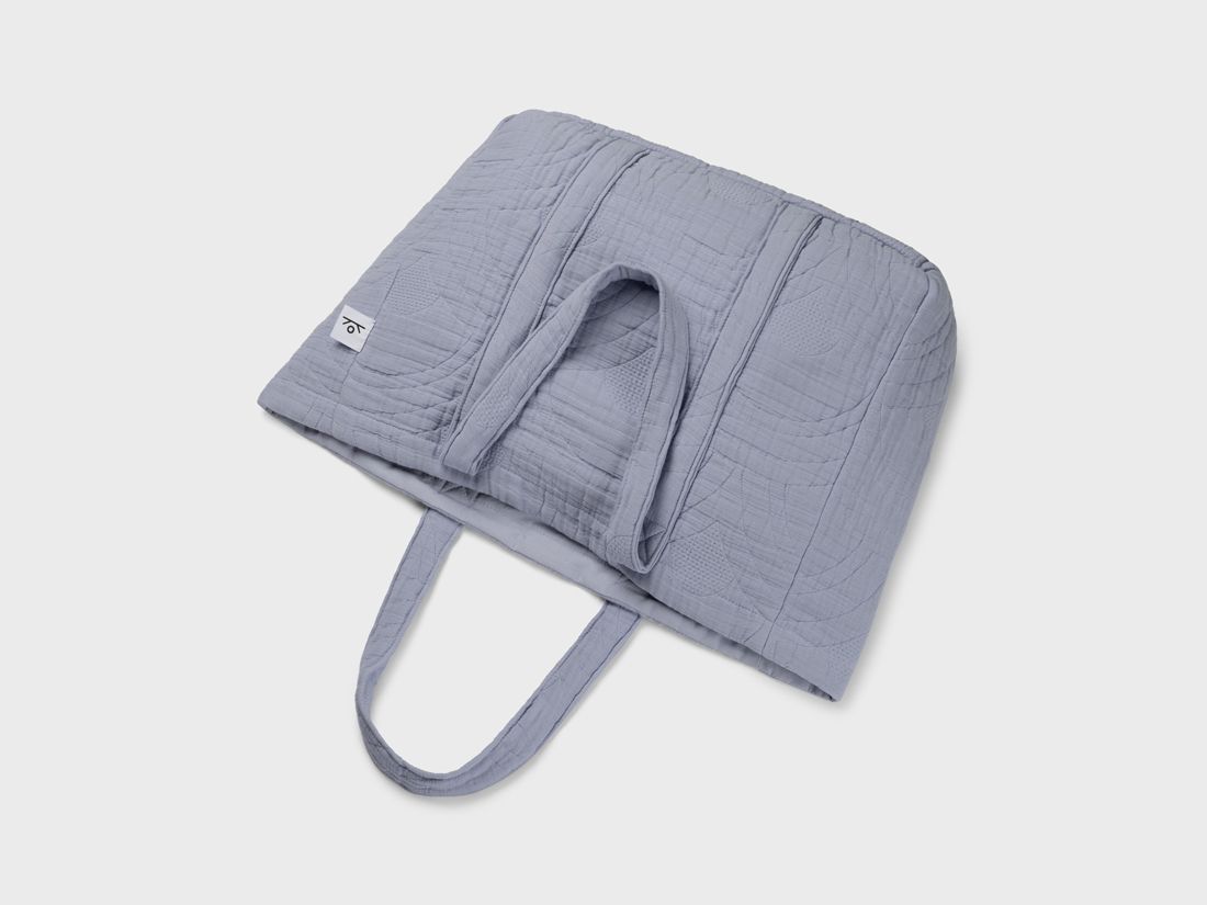 Shopper Musselin-Baumwolle Arch Lavender Blue
