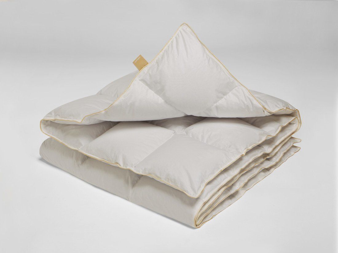 Eiderdaunendecke Übergang