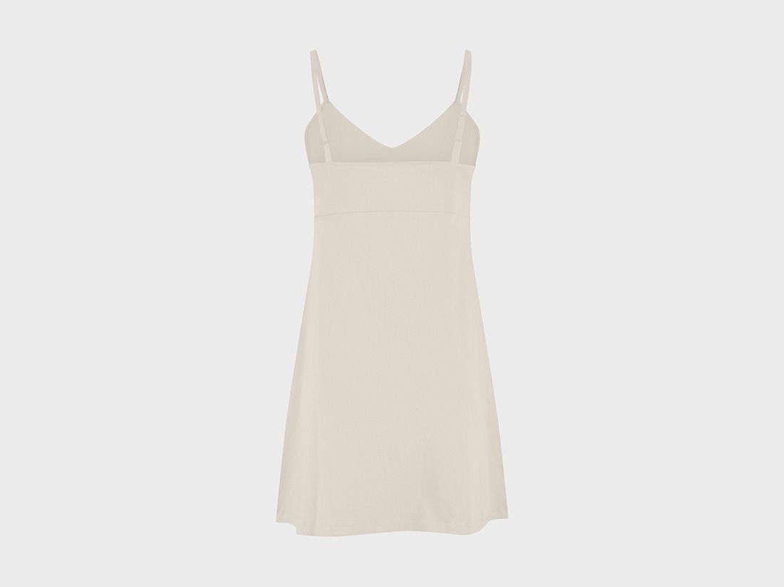 Slipdress Jersey Sunrise White