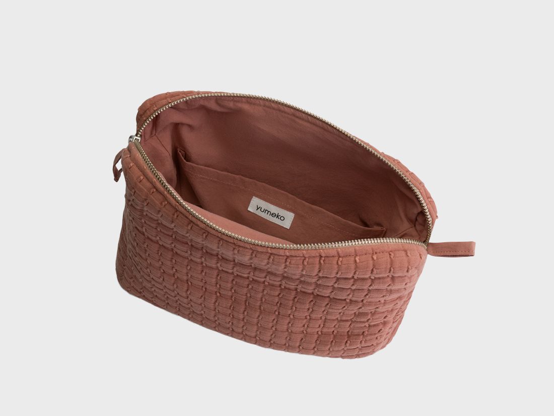 Necessär bomullsmuslin rose cloud