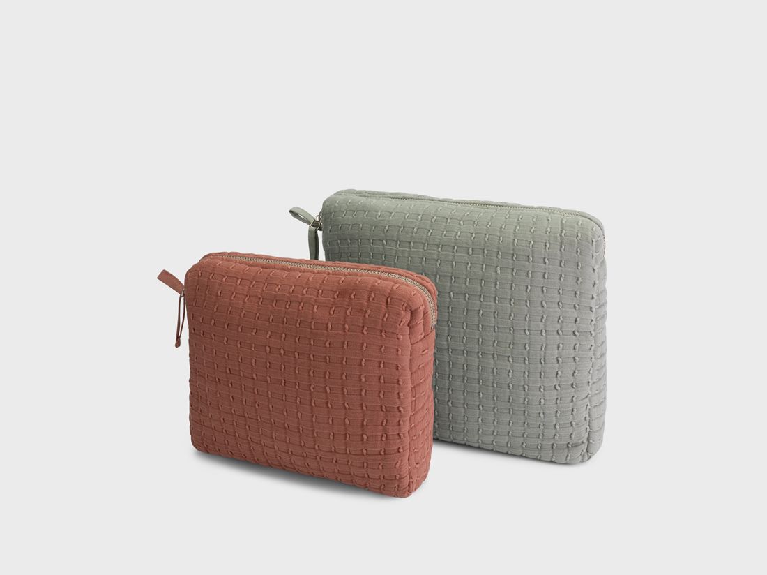 Necessär bomullsmuslin rose cloud