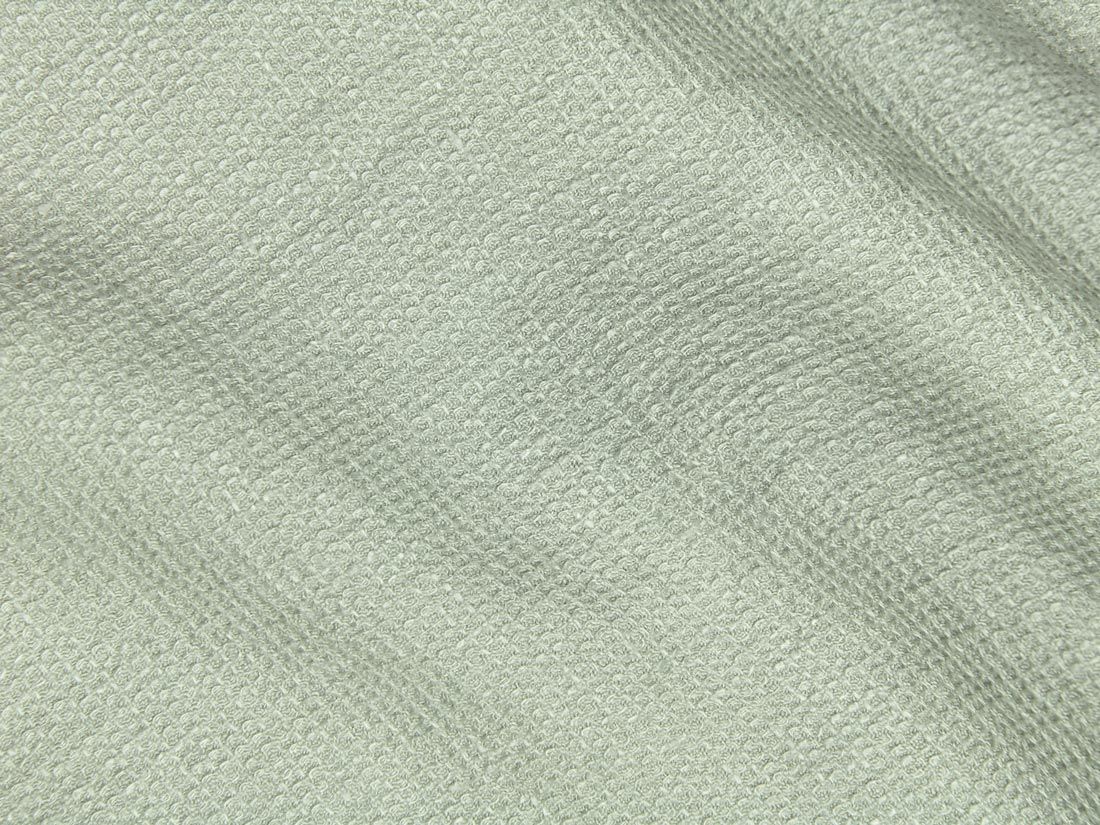 Serviette lin lavé gaufré vert brumeux - 1 pc