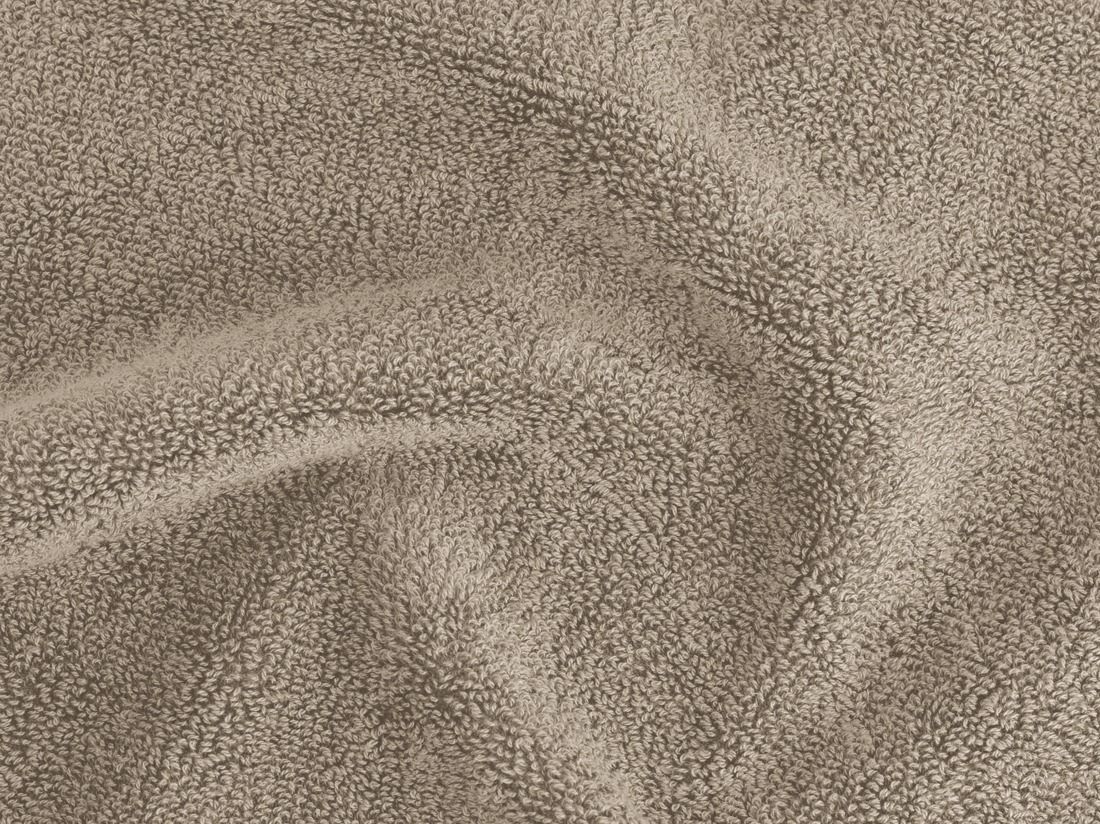 Gästehandtücher Velours Classic Taupe 30x50 - 4 st