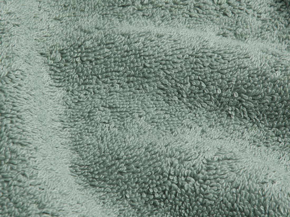 Douchelakens terry sea green 70x140 - 2 st