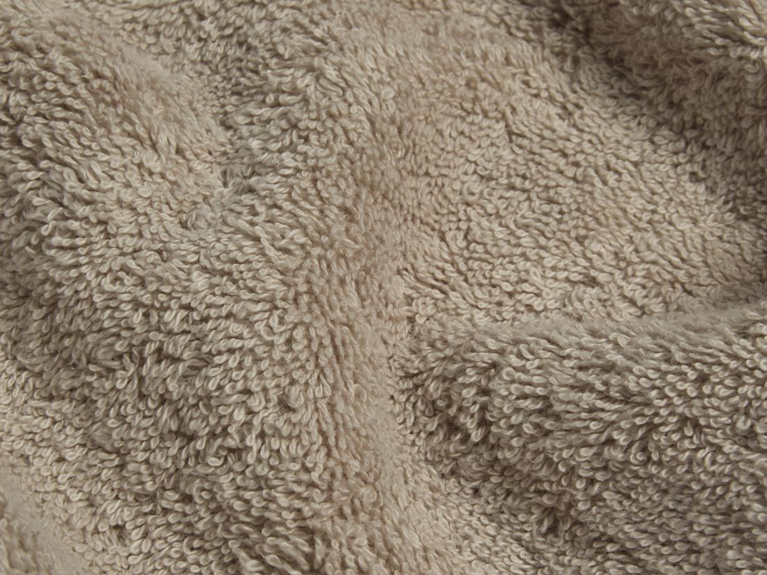 Badlaken terry warm taupe 100x150 - 1 st