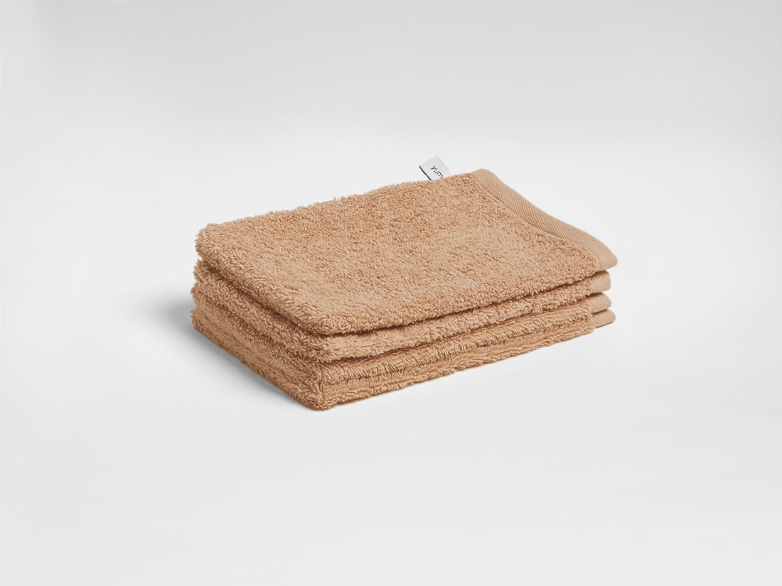 Waschlappen Terry Honey 15x22 - 4 st