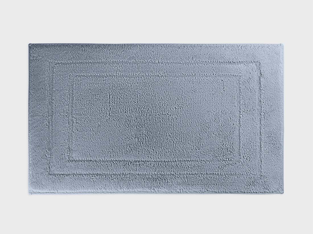 Tapis de bain de luxe bleu délavé 50x80