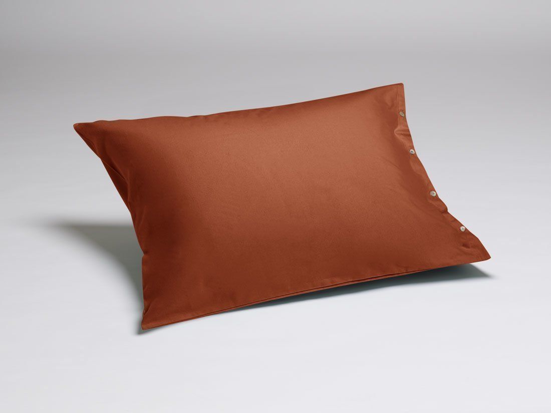 Kissenbezug Flanell Rusty Red