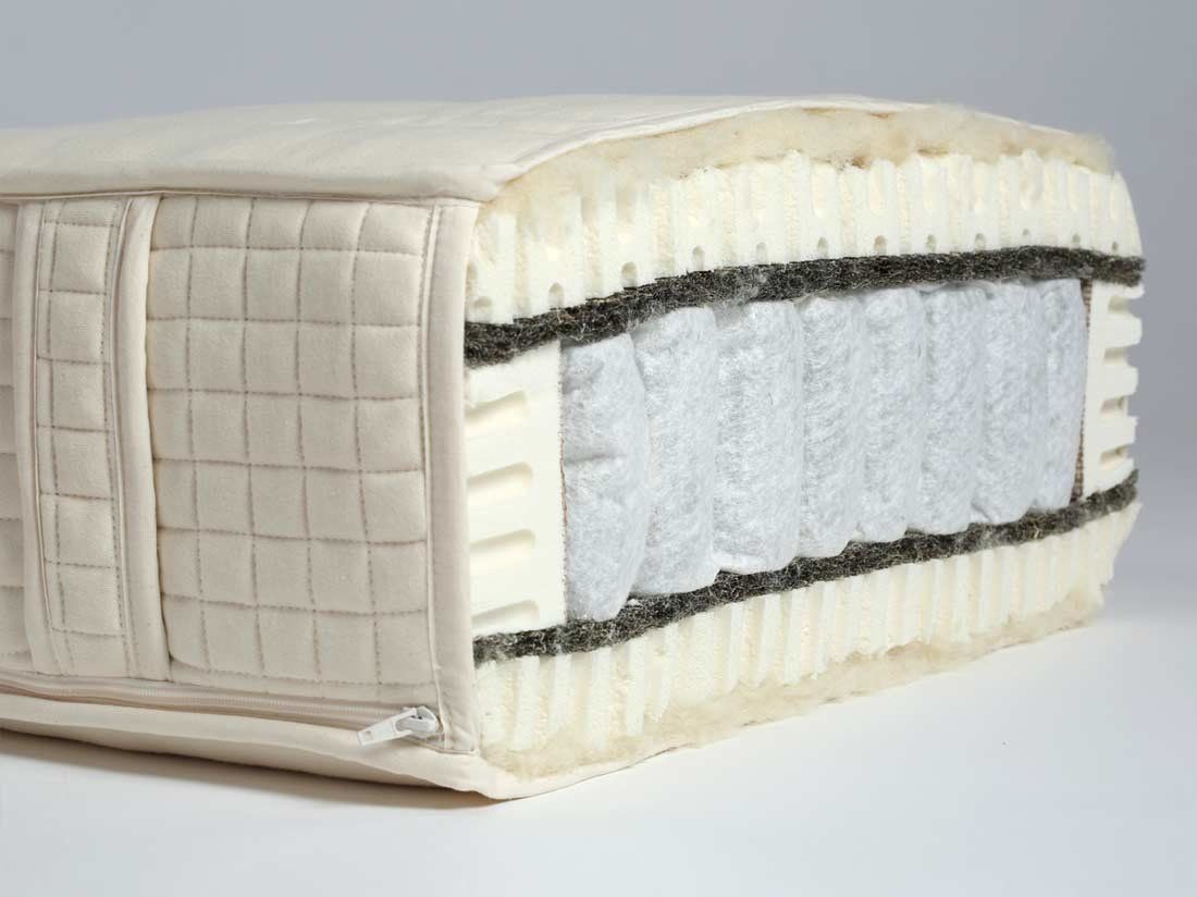 Matelas double à ressorts ensachés
