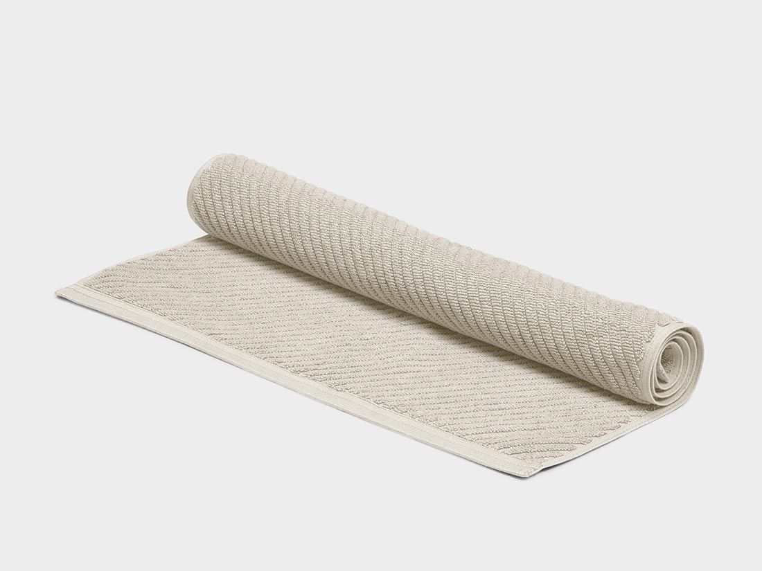 Badematte White Sand 52x81