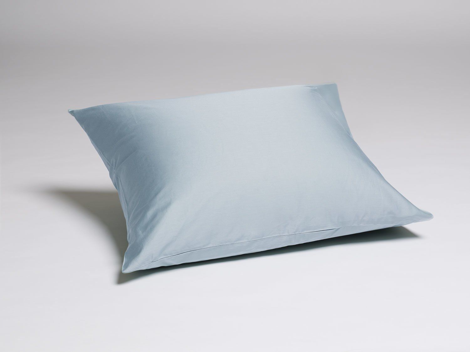 Kissenbezug Baumwollsatin sky blue 50x60