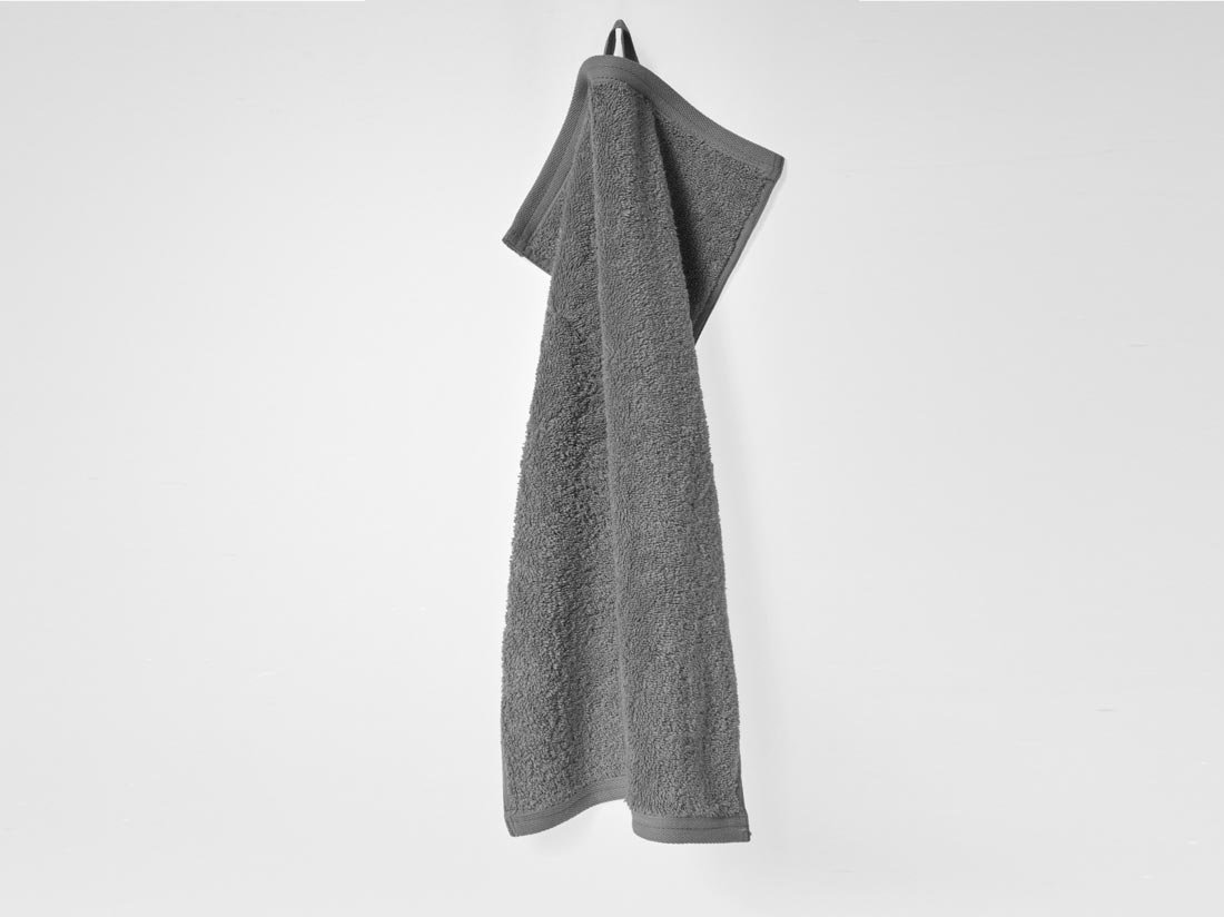 Serviettes invités éponge gris foncé 30x50 - 4 pcs