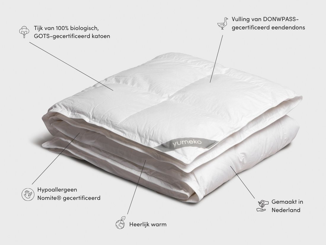Dekbed dons winter