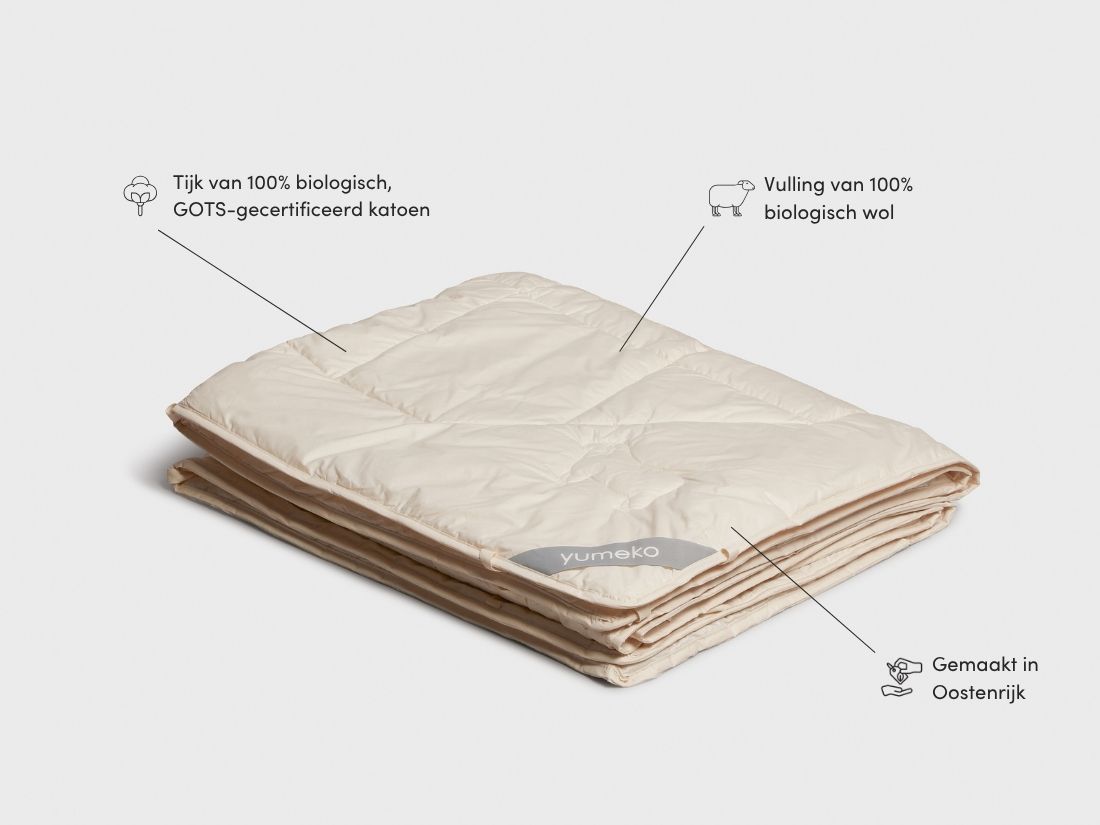 Dekbed wol zomer