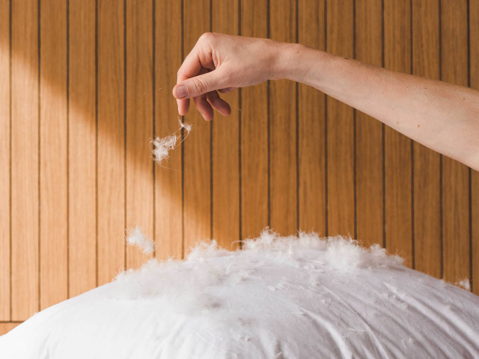 Couette en duvet recyclé chaude