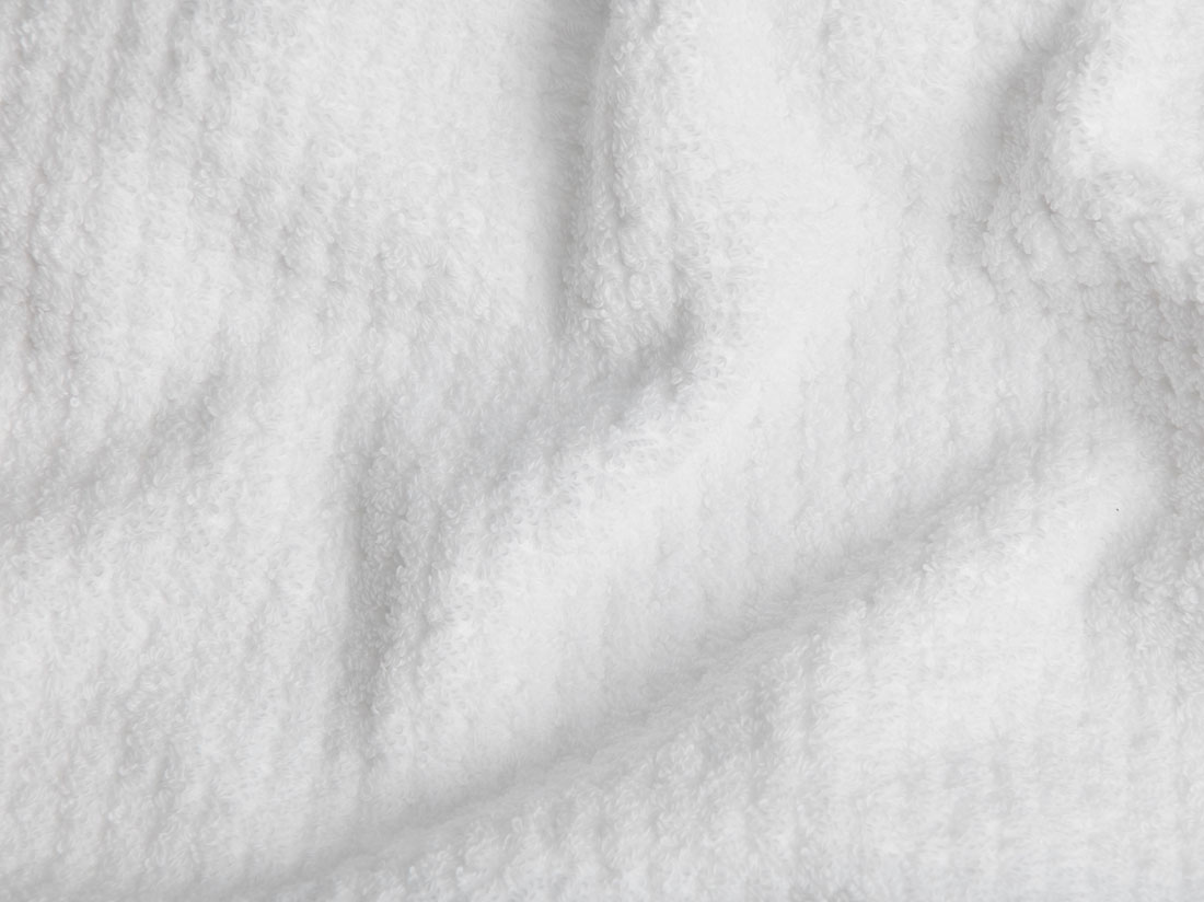 Håndklæder dots pure white 50x100